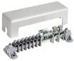 Preview: ARDEBO.de Dehn PAS AH RK 7X25 2X8.10 1XFL40 Potentialausgleichschiene m. Abdeckung 7x 2,5-25mm² 2x16-95mm² 1x Fl 40x5mm (563040)