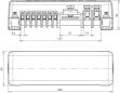 Preview: Dehn PAS AH RK 7X25 2X8.10 1XFL40 Potentialausgleichschiene m. Abdeckung 7x 2,5-25mm² 2x16-95mm² 1x Fl 40x5mm (563040)