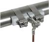 Preview: ARDEBO.de Dehn EX BRS 90 Bandrohrschelle f. Ex-Bereich D 27-89mm m. Anschlussschraube M10 Cu/gal Sn-NIRO (540801)