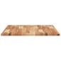 Preview: Tischplatte Rechteckig 100x70x2 cm Massivholz Akazie
