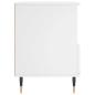 Preview: Nachttisch Weiß 40x35x50 cm Holzwerkstoff