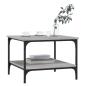 Preview: Couchtisch Grau Sonoma 55x55x40 cm Holzwerkstoff