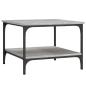 Preview: Couchtisch Grau Sonoma 55x55x40 cm Holzwerkstoff