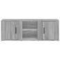 Preview: TV-Schrank Grau Sonoma 100x31,5x35 cm Holzwerkstoff