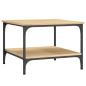 Preview: Couchtisch Sonoma-Eiche 55x55x40 cm Holzwerkstoff