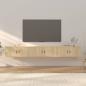 Preview: ARDEBO.de - TV-Wandschränke 3 Stk. Sonoma-Eiche 100x34,5x40 cm
