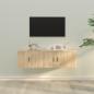 Preview: ARDEBO.de - 2-tlg. TV-Schrank-Set Sonoma-Eiche Holzwerkstoff