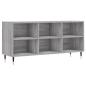 Preview: TV-Schrank Grau Sonoma 103,5x30x50 cm Holzwerkstoff