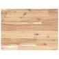 Preview: Schweberegal 60x30x2 cm Massivholz Akazie Unbehandelt