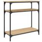Preview: Konsolentisch Sonoma-Eiche 75x29x75 cm Holzwerkstoff