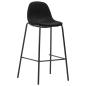 Preview: Barhocker 6 Stk. Schwarz Stoff