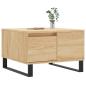 Preview: Couchtisch Sonoma-Eiche 55x55x36,5 cm Holzwerkstoff
