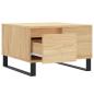 Preview: Couchtisch Sonoma-Eiche 55x55x36,5 cm Holzwerkstoff