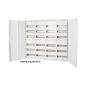 Preview: f-tronic Verteilerschrank VS4-7, 4-feldrig, 7r, 1100x1050x210mm (7110248)