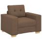 Preview: Sofa-Sessel Braun 60 cm Stoff