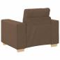 Preview: Sofa-Sessel Braun 60 cm Stoff