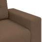 Preview: Sofa-Sessel Braun 60 cm Stoff