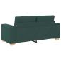 Preview: Loveseat-Sofa Dunkelgr?n 180x77x82 cm Stoff