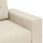 Preview: ARDEBO.de - Loveseat-Sofa Leinen 140 cm