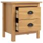 Preview: Nachttische Hill 2 Stk. 46x35x49,5 cm Massivholz Kiefer