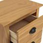 Preview: Nachttische Hill 2 Stk. 46x35x49,5 cm Massivholz Kiefer