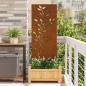 Preview: ARDEBO.de - Garten dekoratives Panel Rostig 50 x 140 cm