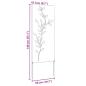 Preview: Garten dekoratives Panel Rostig 50 x 140 cm