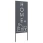 Preview: Garten dekoratives Panel Anthrazit 50 x 140 cm