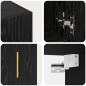 Preview: Wandschrank Schwarze Eiche 60 x 31 x 70 cm Holzwerkstoff