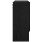 Preview: Wandschrank Schwarze Eiche 60 x 31 x 70 cm Holzwerkstoff