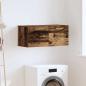 Preview: ARDEBO.de - Wandschrank Altholz 80 x 36.5 x 35 cm Holzwerkstoff