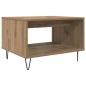 Preview: Couchtisch Eiche handwerklich 60 x 50 x 40 cm Holzwerkstoff