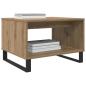 Preview: Couchtisch Eiche handwerklich 60 x 50 x 40 cm Holzwerkstoff