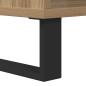 Preview: Couchtisch Eiche handwerklich 60 x 50 x 40 cm Holzwerkstoff