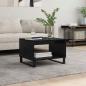 Preview: ARDEBO.de - Couchtisch Schwarze Eiche 60 x 50 x 40 cm Holzwerkstoff