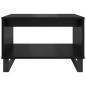 Preview: Couchtisch Schwarze Eiche 60 x 50 x 40 cm Holzwerkstoff