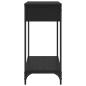 Preview: Konsolentisch Schwarze Eiche 100 x 34.5 x 75 cm Holzwerkstoff