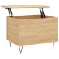Preview: Couchtisch Sonoma-Eiche 60x44,5x45 cm Holzwerkstoff