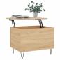 Preview: Couchtisch Sonoma-Eiche 60x44,5x45 cm Holzwerkstoff