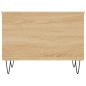 Preview: Couchtisch Sonoma-Eiche 60x44,5x45 cm Holzwerkstoff