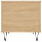 Preview: Couchtisch Sonoma-Eiche 60x44,5x45 cm Holzwerkstoff