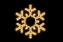 Preview: ARDEBO.de - Quick Fix Snowflake LED  ~55x55cm, 220-240V