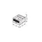 Preview: WAGO Kontakttechnik WAGO-Micro-Klemmen 4x0,6-0,8qmm Farbe: lichtgrau (100 ST)