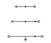Preview: WAGO Kontakttechnik Dreistockklemme Schutzleiter-/Durchgangs-/Durchgangsklemme 2.5 mm² grün-gelb/blau/grau (40 ST)