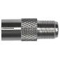 Preview: AXING Adapter, F-Kupplung/IEC Koax- Kupplung, Durchm: 9,5mm (10 ST)