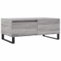Preview: Couchtisch Grau Sonoma 90x50x36,5 cm Holzwerkstoff