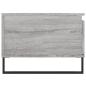 Preview: Couchtisch Grau Sonoma 90x50x36,5 cm Holzwerkstoff