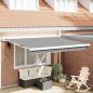 Preview: ARDEBO.de - Markise Weiß 3,5 x 2,5 m Metall