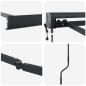 Preview: Markise Anthrazit 5 x 3 m Metall