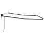 Preview: Markise Anthrazit 3,5 x 2,5 m Metall